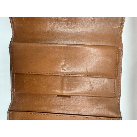 Louis Vuitton Monogram Vernis Cuir Verni Wallet In Shimmering Gold - Picture 13 of 14